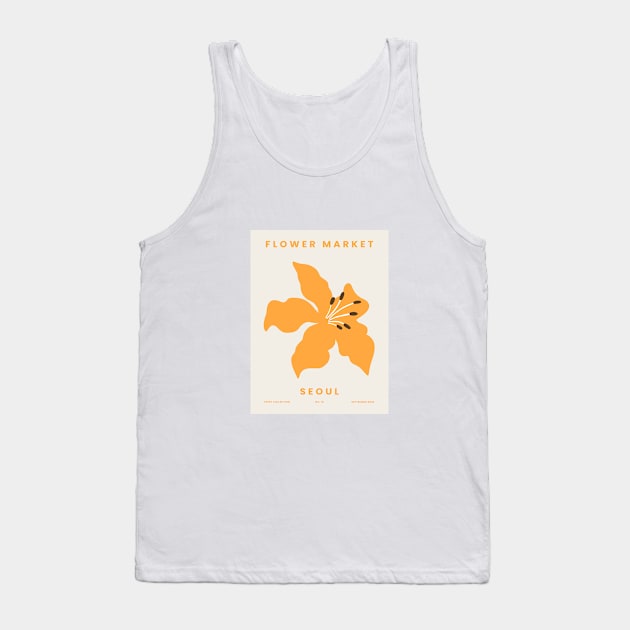 Flower Market Seoul Design Tank Top by VanillaArt